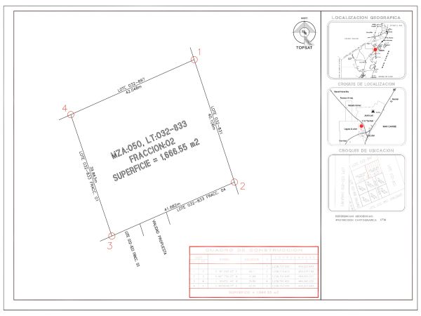Tulum Km4 - Coba 1,666.5 Sqm F02 Lot in Tulum–Cobá Growth Corridor 