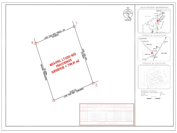 Tulum - Coba Km4 786.91 Sqm F05 Development-Ready Lot in Private Subdivision