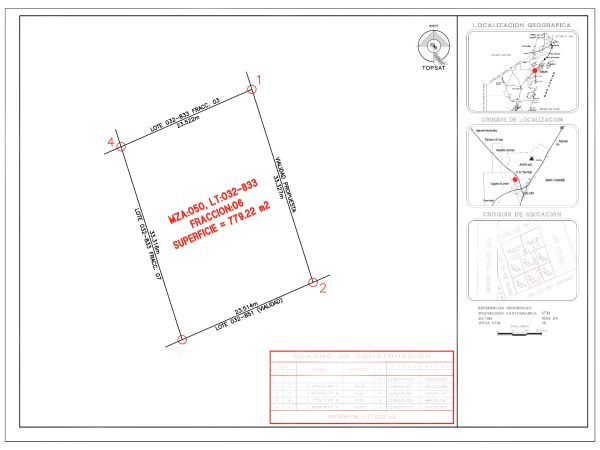 Tulum - Coba Km4 779 Sqm F06 Strategic Lot with Balanced Dimensions
